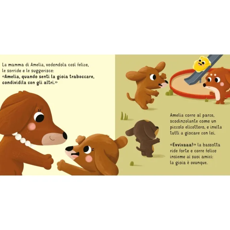 Amelia la bassotta. Che gioia!