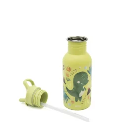 Borraccia in acciaio inox da 500 ml - Dinosauro Cracky
