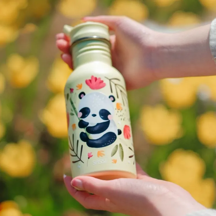 Borraccia in acciaio inox da 500 ml - Panda Gnummy