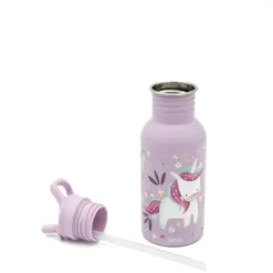 Borraccia in acciaio inox da 500 ml - Unicorno Sparkly