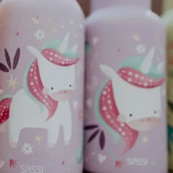 Borraccia termica in acciaio inox da 350 ml - Unicorno Sparkly
