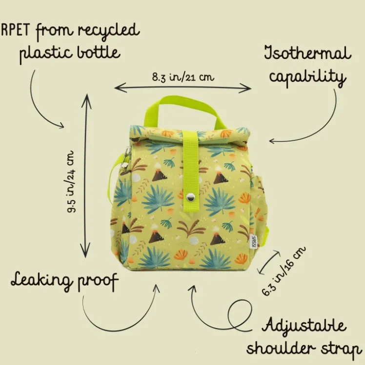 Borsa termica porta pranzo - Dinosauro Cracky