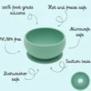 Ciotola con ventosa in silicone - Orso Munchy