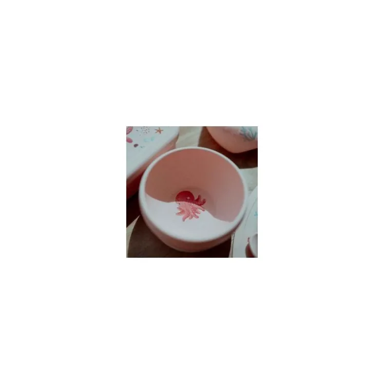 Ciotola con ventosa in silicone - Polpo Slurpy