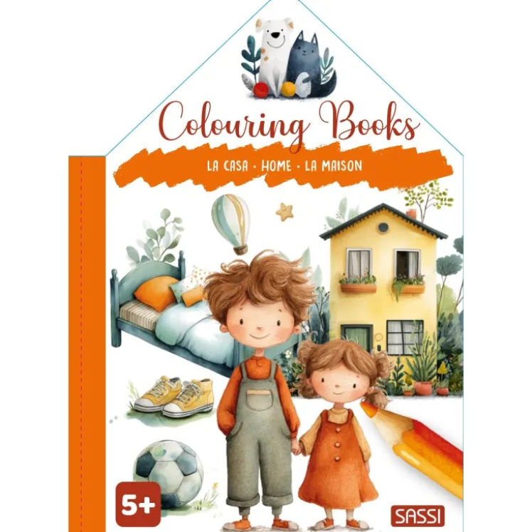 Colouring Books. La casa