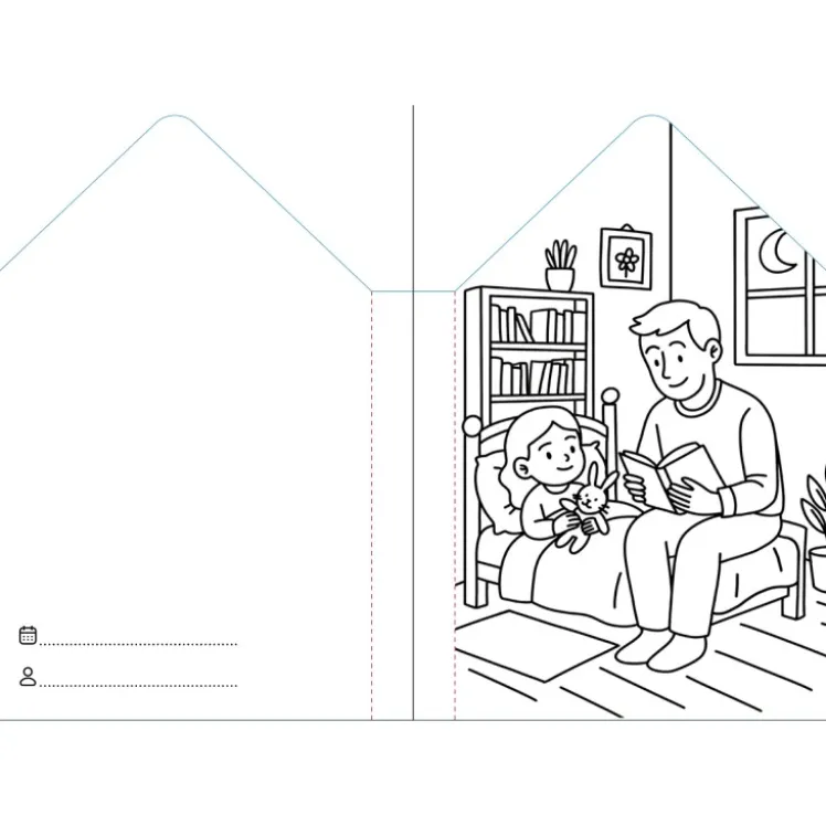 Colouring Books. La casa