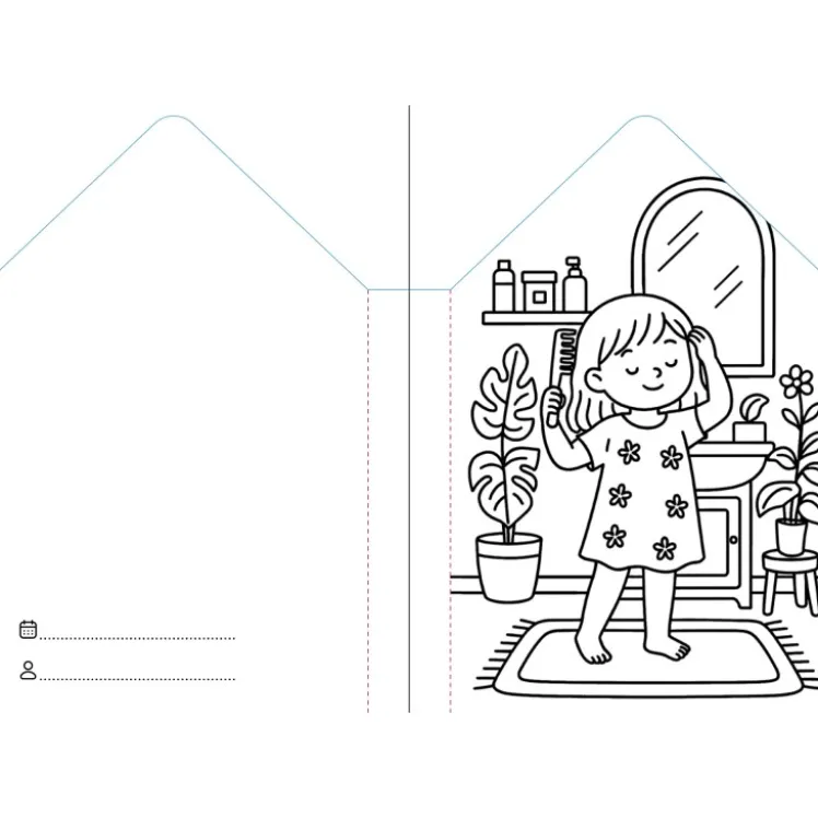 Colouring Books. La casa