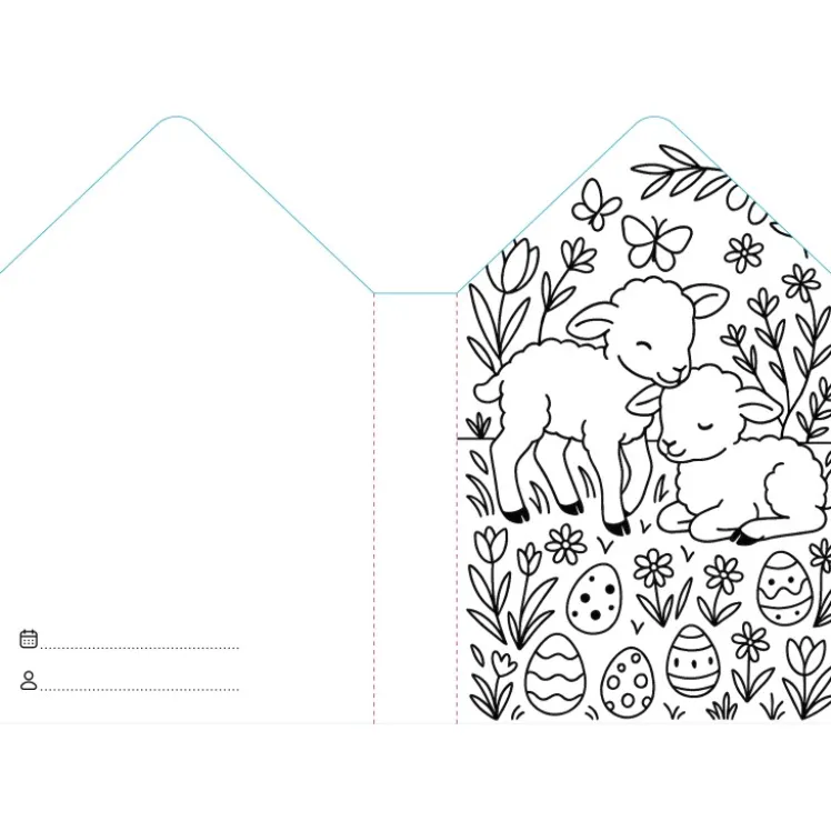 Colouring Books. Pasqua