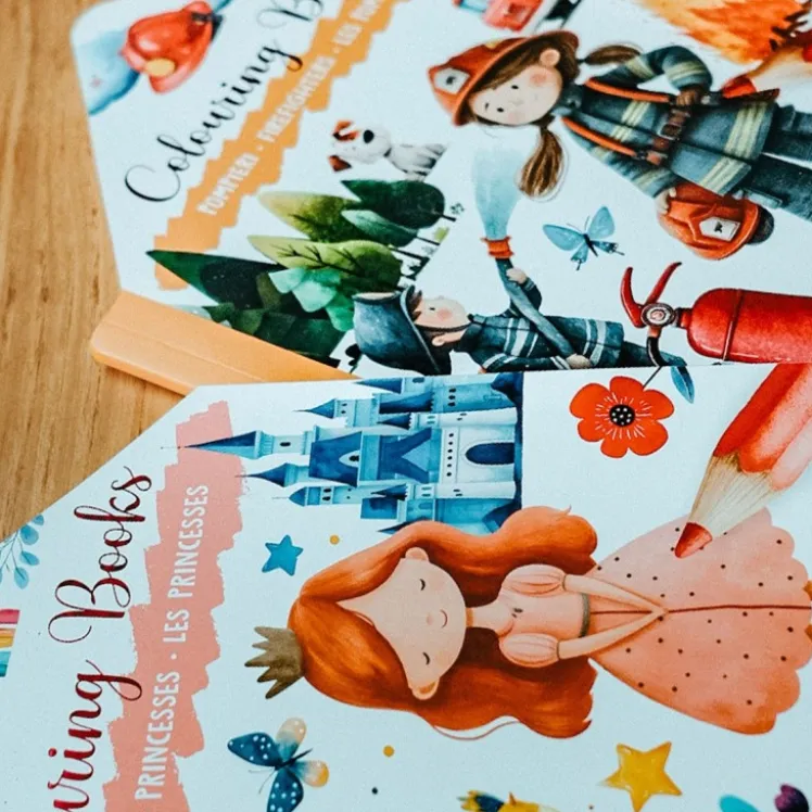 Colouring Books. Pompieri