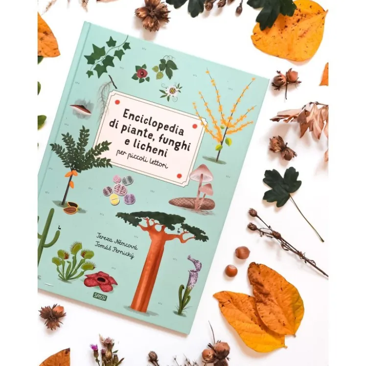 Enciclopedia di piante, funghi e licheni per piccoli lettori
