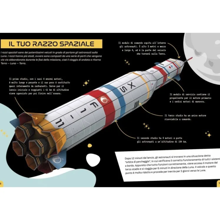 Il razzo spaziale 3D