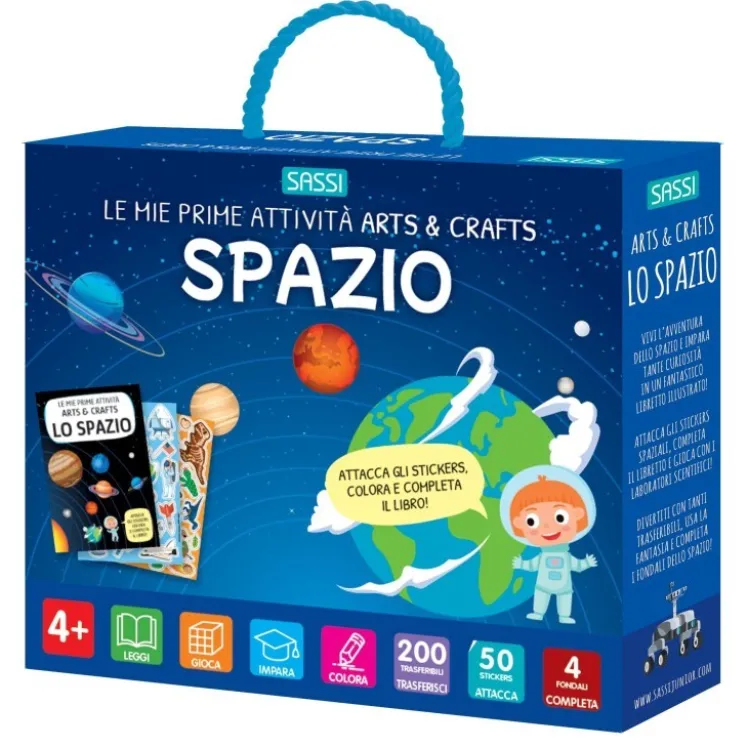 Le mie prime attività arts & crafts. Spazio