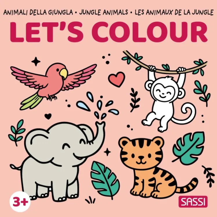 Let's Colour. Animali della giungla