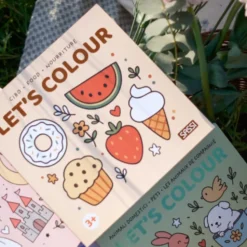 Let's colour. Cibo
