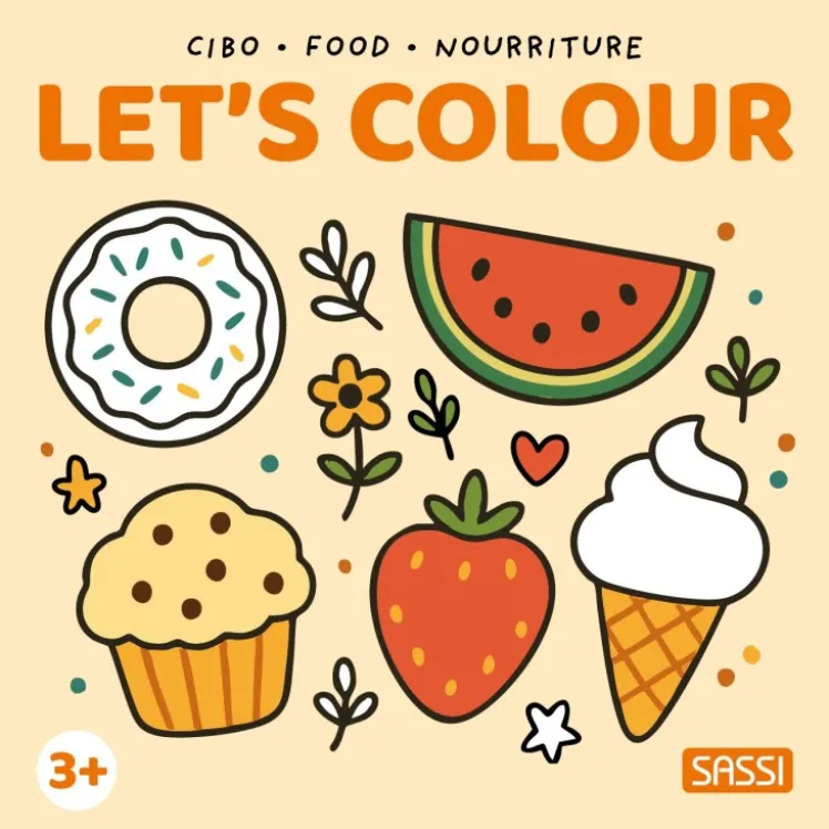 Let's colour. Cibo