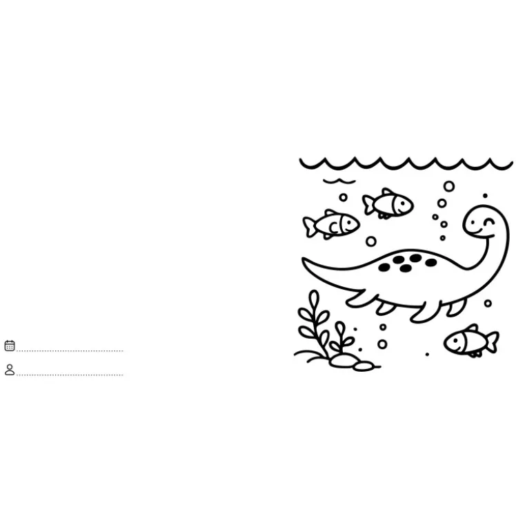 Let's Colour. Dinosauri