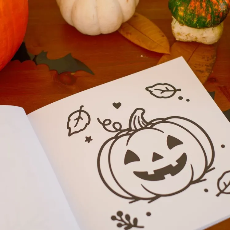 Let's Colour. Halloween