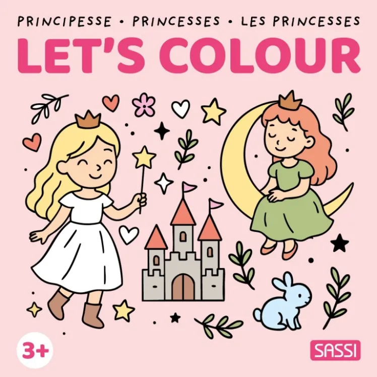 Let's colour. Principesse