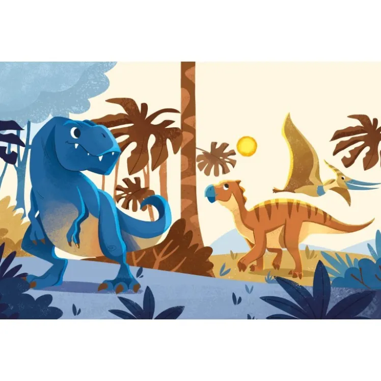 Libera i colori dei dinosauri