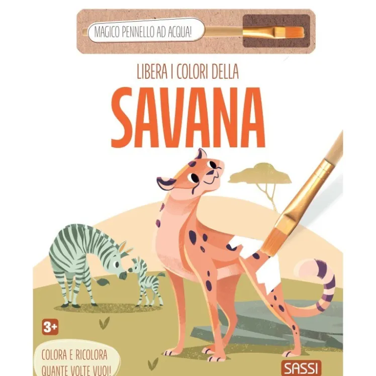 Libera i colori della savana