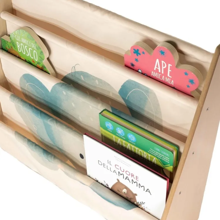 Libreria Montessoriana da pavimento - Elefante Chewy
