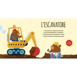 Libri sonori. I veicoli del cantiere