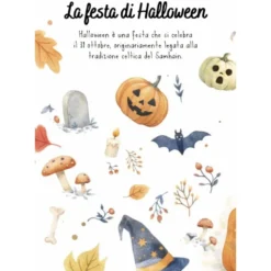 Magico puzzle ad acqua. Halloween