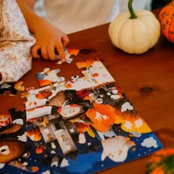 Magico puzzle ad acqua. Halloween