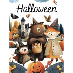Magico puzzle ad acqua. Halloween