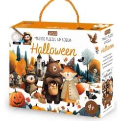 Magico puzzle ad acqua. Halloween