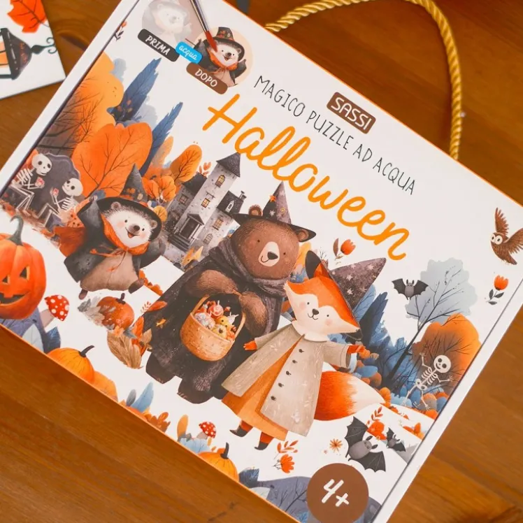 Magico puzzle ad acqua. Halloween
