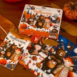 Magico puzzle ad acqua. Halloween