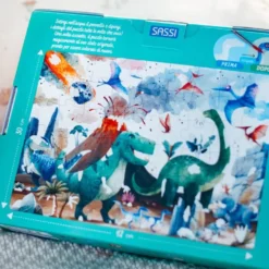 Magico puzzle ad acqua. I dinosauri