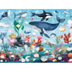 Magico puzzle ad acqua. Il mare