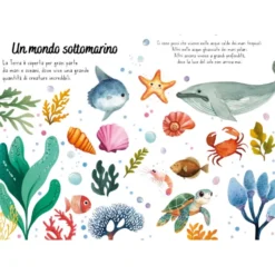 Magico puzzle ad acqua. Il mare