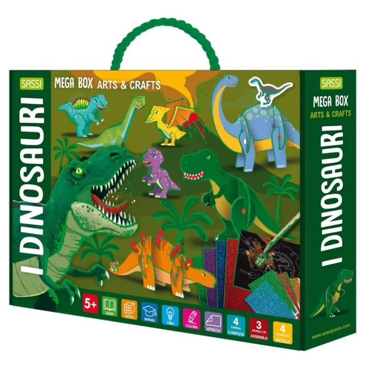 Mega box arts & crafts. I dinosauri