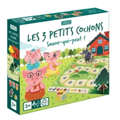 Mes premiers jeux de société. Les trois petits cochons. Sauve-qui-peut ! N.E. 2026