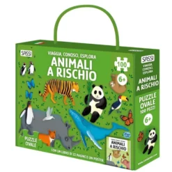 Mini Viaggia, conosci, esplora. Animali a rischio (Outlet)