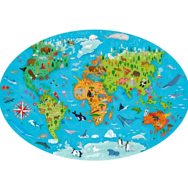 Mini Viaggia, conosci, esplora. Animali a rischio (Outlet)
