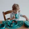 Piatto con ventosa in silicone - Elefante Chewy