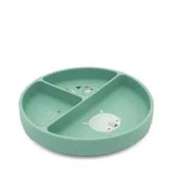 Piatto con ventosa in silicone - Orso Munchy