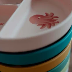 Piatto con ventosa in silicone - Polpo Slurpy