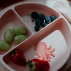 Piatto con ventosa in silicone - Polpo Slurpy