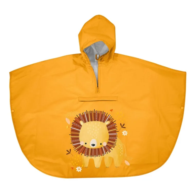Poncho impermeabile per bambini - Leone Chompy