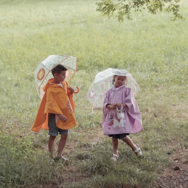 Poncho impermeabile per bambini - Leone Chompy