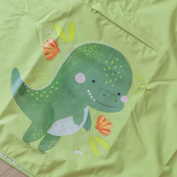 Poncho impermeabile per bambini - Dinosauro Cracky