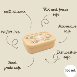 Porta merenda in silicone - Bradipo Gnawy