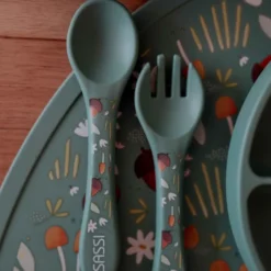 Posate in silicone - Volpe Crunchy