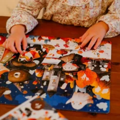 Puzzle magique à l'eau. Halloween