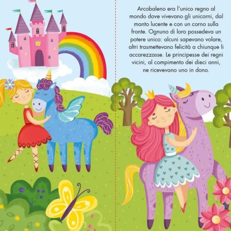 Puzzle sagomati. Principesse e unicorni